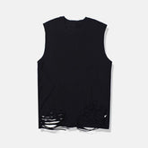 Men's Destroyed Oversized Tank Top