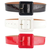 Women's Wide Leather Belt