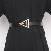 Women's Triangle Buckle Belt