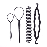 Set of 4 Hair Braiding Tools