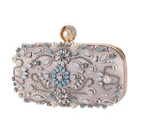Women's Crystal Beaded Evening Handbag
