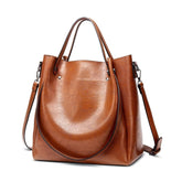 Women's Casual Style Large Capacity Handbag