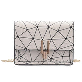 Women's Geometric Patterned Messenger Bag