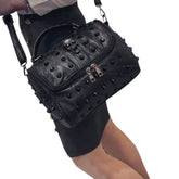Women's Leather Messenger Bag