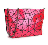 Women's Geometric Patterned Crossbody Bag