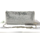 Women's Glittered Scaled Sequin Clutch