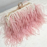 Women's Luxury Fur Clutch Bag