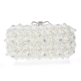 Women's Pearl Embellished Evening Bag