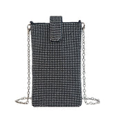Diamond Decorated Mini Clutch