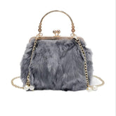 Women's Fur Shoulder Bag