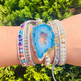 Boho Bracelet with Natural Stones for Women