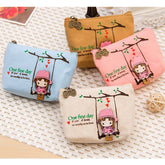 Cute Canvas Key Case