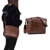 Women's Large Capacity Leather Shoulder Bag