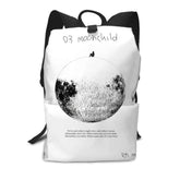 Women's Moon Printed Backpack