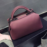 Elegant Leather Women's Top-Handle Bag