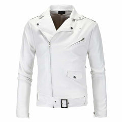 Men's Classic Style Biker Jacket
