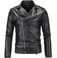 Men's Classic Style Biker Jacket