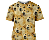 Dog Meme Printed T-Shirt