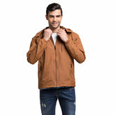 Hooded Windbreaker for Men