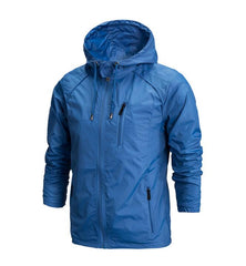 Hooded Windbreaker for Men