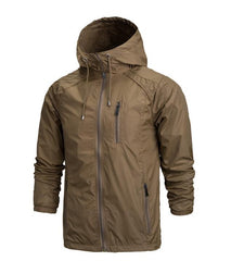 Hooded Windbreaker for Men
