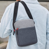 Men's Dual Tone Waterproof Messenger Bag