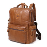 Fashion Men's Genuine Leather Backpack