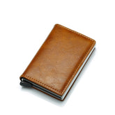 Men's Vintage Leather Card Holder