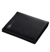 Vertical/Horizontal Casual Leather Wallet for Men