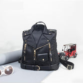 Biker Jacket Design Waterproof Backpack