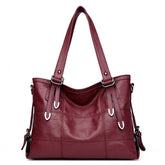 Women's PU Casual Soft Tote Bag