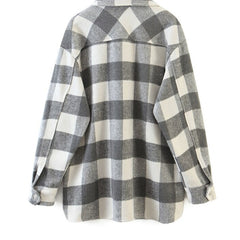 Women's Plaid Printed Vintage Shirt