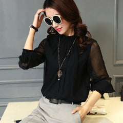 Women's Casual Long Sleeve Blouse