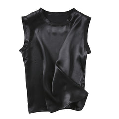 Women's Satin Silk Tanks Top