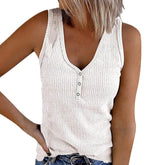 Women's Summer Cotton Sleeveless Top