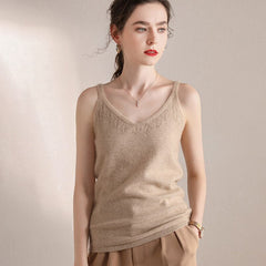 Women's Cashmere Camis Top