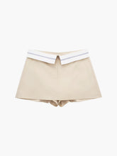 Fold Over Waistband Shorts