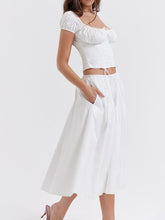 Cowgirl Aesthetics Zippered Maxi Skirt