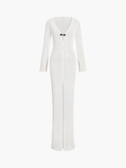 Knitted Cover Up Beach Dress