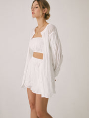 Breathable Three Piece Shorts Set