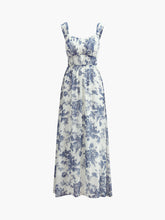 Floral Print Cami Long Dress