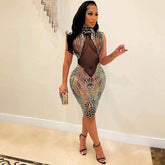Sleeveless Sexy Party Dress