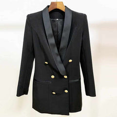 Women's Lady Boss Double Breasted Dress