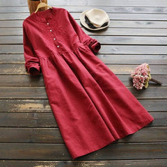 Women's Embroidered Maxi Dress
