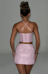 Amadae Corset - Pink Sparkle