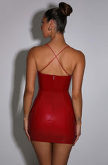 Cher Mini Dress - Red