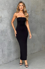 Emery Midi Dress - Jet Black