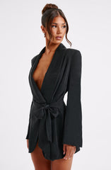 Jalena Mini Dress - Black