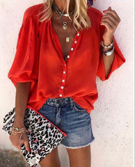 Women's Summer Chiffon Blouse