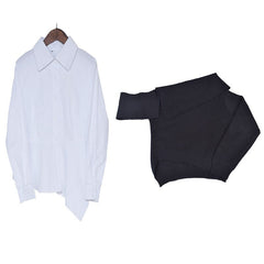 Women's Asymmetrical Casual Blouse